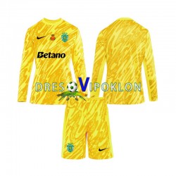 Sporting CP Golmanski Dres Treći 2024-2025 Dugim Rukavima ,Dječji Komplet