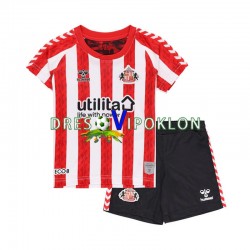 Sunderland Dres Domaći 2024-2025 Kratkih Rukava ,Dječji Komplet