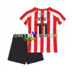 Sunderland Chris Rigg 11 Dres Domaći 2024-2025 Kratkih Rukava ,Dječji Komplet