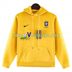 Brazil Žuta boja Pulover Hoodie 2022-2023 ,Muški