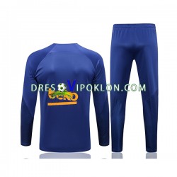 FC Barcelona Plava Komplet Sweatshirts 2022-2023