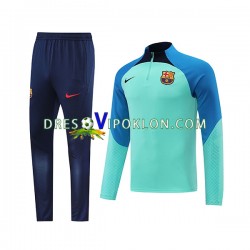 FC Barcelona zelena Komplet Sweatshirts 2022-2023