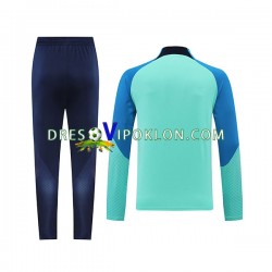 FC Barcelona zelena Komplet Sweatshirts 2022-2023