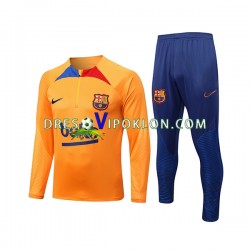 FC Barcelona naranča Komplet Sweatshirts 2022-2023