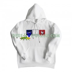 Francuska Sweater Hoodie Bijela 2022-2023 ,Muški