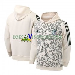 Meksiko Bijela zelena Pulover Hoodie 2022-2023 ,Muški