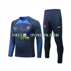 Paris Saint-Germain SKU001 Plava Komplet Sweatshirts 2022-2023