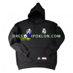 Real Madrid Crno Pulover Hoodie 2022-2023 ,Muški
