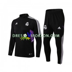 Real Madrid Crno Komplet Sweatshirts 2022-2023