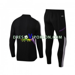 Real Madrid Crno Komplet Sweatshirts 2022-2023