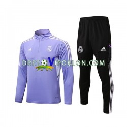 Real Madrid SKU001 Ljubičasta Komplet Sweatshirts 2022-2023