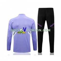 Real Madrid SKU001 Ljubičasta Komplet Sweatshirts 2022-2023