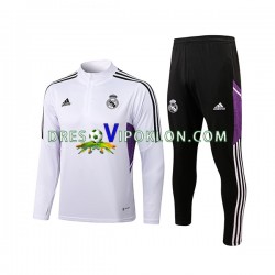 Real Madrid Bijela Komplet Sweatshirts 2022-2023