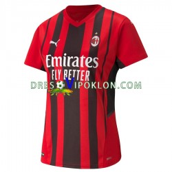 AC Milan Dres Domaći 2021-2022 Kratkih Rukava ,Ženski