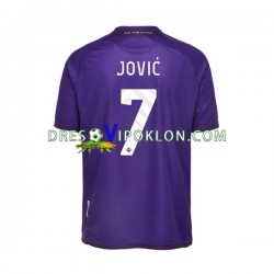 ACF Fiorentina Jovic 7 Dres Domaći 2022-2023 Kratkih Rukava ,Muški