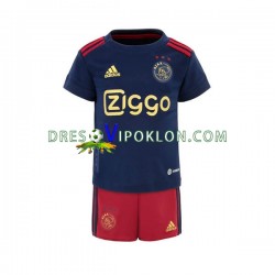 AFC Ajax Dres Gostujući 2022-2023 Kratkih Rukava ,Dječji Komplet