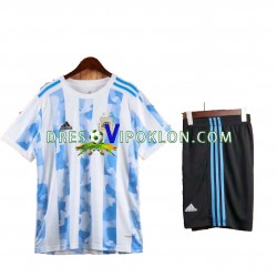 Argentina 2021 Dres Domaći Kratkih Rukava ,Dječji Komplet