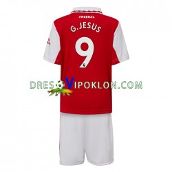 Arsenal Gabriel Jesus 9 Dres Domaći 2022-2023 Kratkih Rukava ,Dječji Komplet