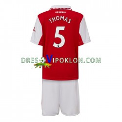 Arsenal Thomas Partey 5 Dres Domaći 2022-2023 Kratkih Rukava ,Dječji Komplet