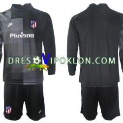 Atlético Madrid Golmanski Dres Gostujući 2021-2022 Dugim Rukavima ,Dječji Komplet