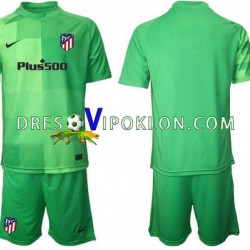 Atlético Madrid Golmanski Dres Treći 2021-2022 Kratkih Rukava ,Dječji Komplet