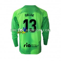 Atlético Madrid Golmanski Jan Oblak 13 Dres Domaći 2022-2023 Dugim Rukavima ,Muški