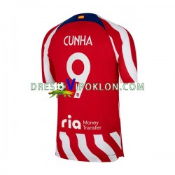 Atlético Madrid Matheus Cunha 9 Dres Domaći 2022-2023 Kratkih Rukava ,Muški
