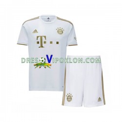 FC Bayern München Dres Gostujući 2022-2023 Kratkih Rukava ,Dječji Komplet