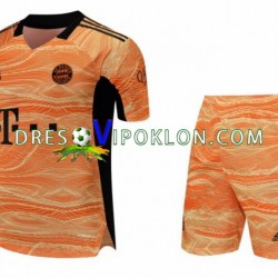 FC Bayern München Golmanski Dres Domaći 2021-2022 Kratkih Rukava ,Dječji Komplet