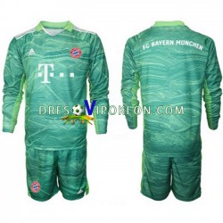 FC Bayern München Golmanski Dres Treći 2021-2022 Dugim Rukavima ,Dječji Komplet