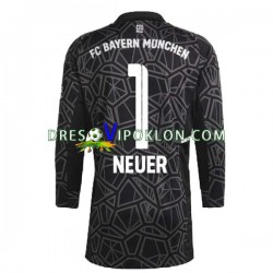 FC Bayern München Golmanski Manuel Neuer 1 Dres Gostujući 2022-2023 Dugim Rukavima ,Muški