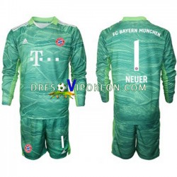 FC Bayern München Golmanski Manuel Neuer 1 Dres Treći 2021-2022 Dugim Rukavima ,Dječji Komplet
