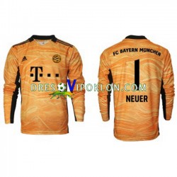 FC Bayern München Golmanski Manuel Neuer 1 Dres Domaći 2021-2022 Dugim Rukavima ,Muški