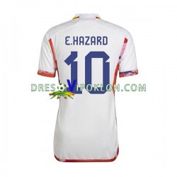 Belgija Eden Hazard 10 Dres Gostujući World Cup 2022 Kratkih Rukava ,Muški