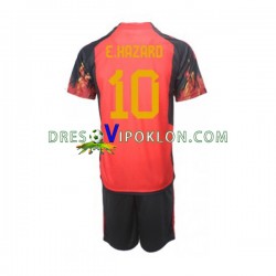 Belgija Hazard 10 Dres Domaći World Cup 2022 Kratkih Rukava ,Dječji Komplet