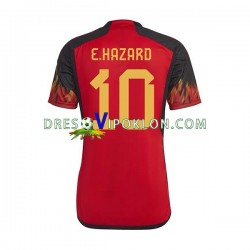 Belgija Hazard 10 Dres Domaći World Cup 2022 Kratkih Rukava ,Muški
