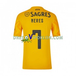 Benfica David Neres 7 Dres Gostujući 2022-2023 Kratkih Rukava ,Muški