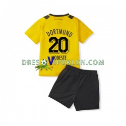 Borussia Dortmund Anthony Modeste 20 Dres Domaći 2022-2023 Kratkih Rukava ,Dječji Komplet