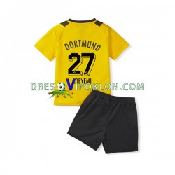 Borussia Dortmund Karim Adeyemi 27 Dres Domaći 2022-2023 Kratkih Rukava ,Dječji Komplet