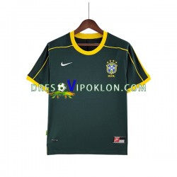 Brazil Golmanski Retro Dres Gostujući 1998 Kratkih Rukava ,Muški