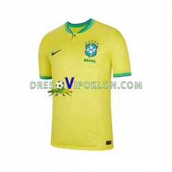 Brazil Dres Domaći World Cup 2022 Kratkih Rukava ,Muški