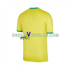Brazil Dres Domaći World Cup 2022 Kratkih Rukava ,Muški
