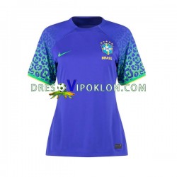 Brazil Dres Gostujući World Cup 2022 Kratkih Rukava ,Ženski