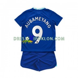 Chelsea Aubameyang 9 Dres Domaći 2022-2023 Kratkih Rukava ,Dječji Komplet