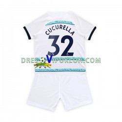 Chelsea Cucurella 32 Dres Gostujući 2022-2023 Kratkih Rukava ,Dječji Komplet