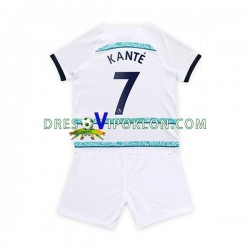 Chelsea Kante 7 Dres Gostujući 2022-2023 Kratkih Rukava ,Dječji Komplet