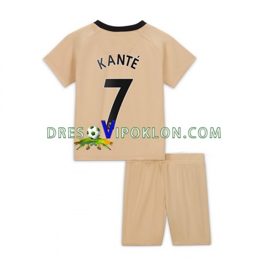 Chelsea Kante 7 Dres Treći 2022-2023 Kratkih Rukava ,Dječji Komplet