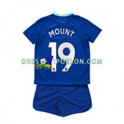 Chelsea Mason Mount 19 Dres Domaći 2022-2023 Kratkih Rukava ,Dječji Komplet