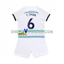 Chelsea T. Silva 6 Dres Gostujući 2022-2023 Kratkih Rukava ,Dječji Komplet