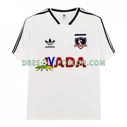Colo-Colo 1991 Retro Dres Domaći Kratkih Rukava ,Muški
